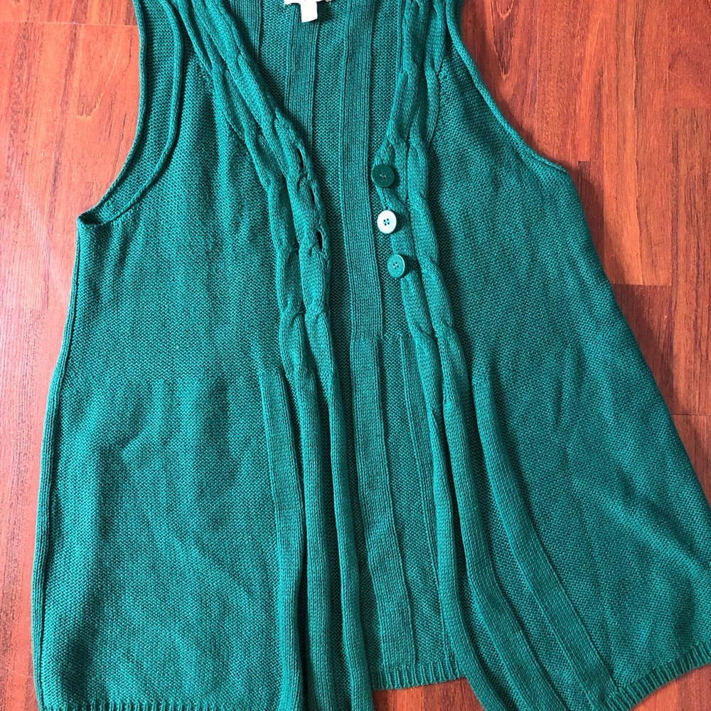 Women Kim Roger Sweater Vest Cardigan
